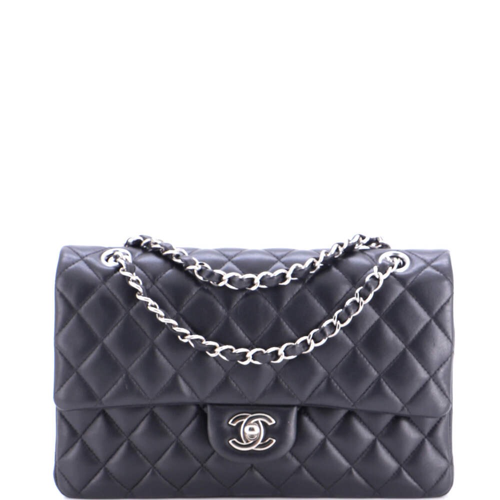 Chanel Medium Classic Double Flap Bag Quilted Lambskin